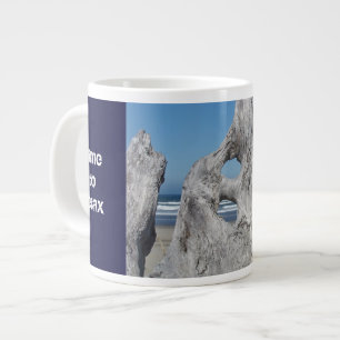 Time to Relax and Enjoy Life! Large Mugs Driftwood