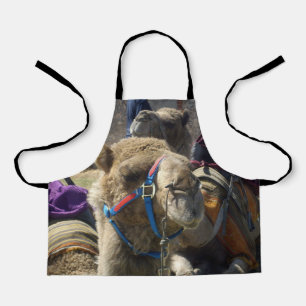 Time To Ride Camels, Kids Full Print Apron