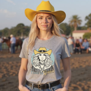 Time to Rodeo Western Cowgirl T-Shirt
