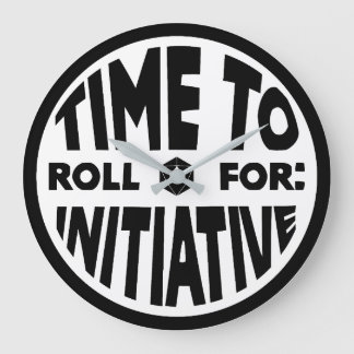 Time To Roll For Initiative Clock