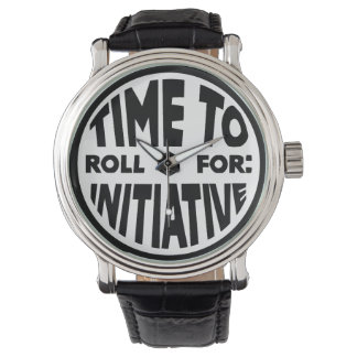 Time To Roll For Initiative Clock Watch