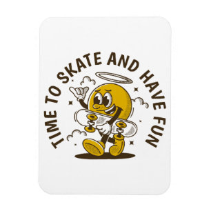 Time to skate magnet