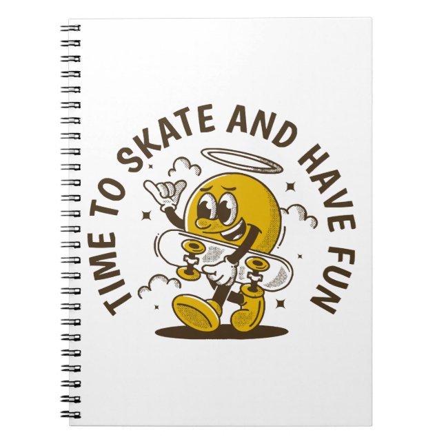 Time to skate notebook (Front)