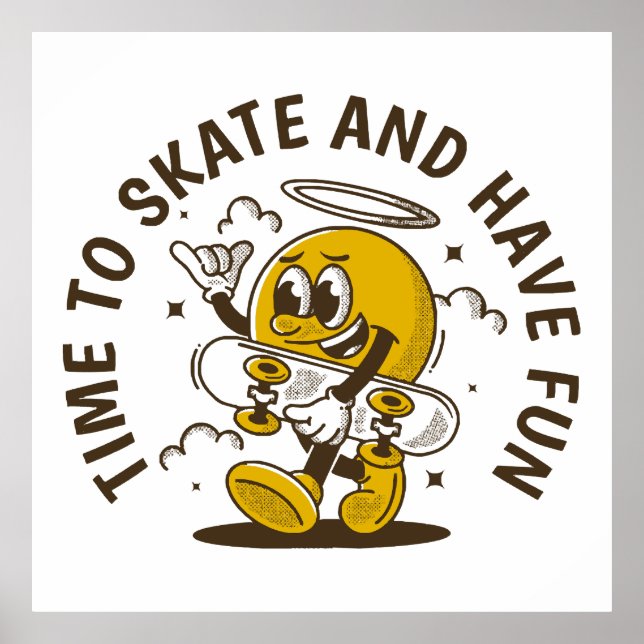 Time to skate poster (Front)