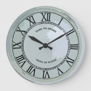Time To Spare Large Clock