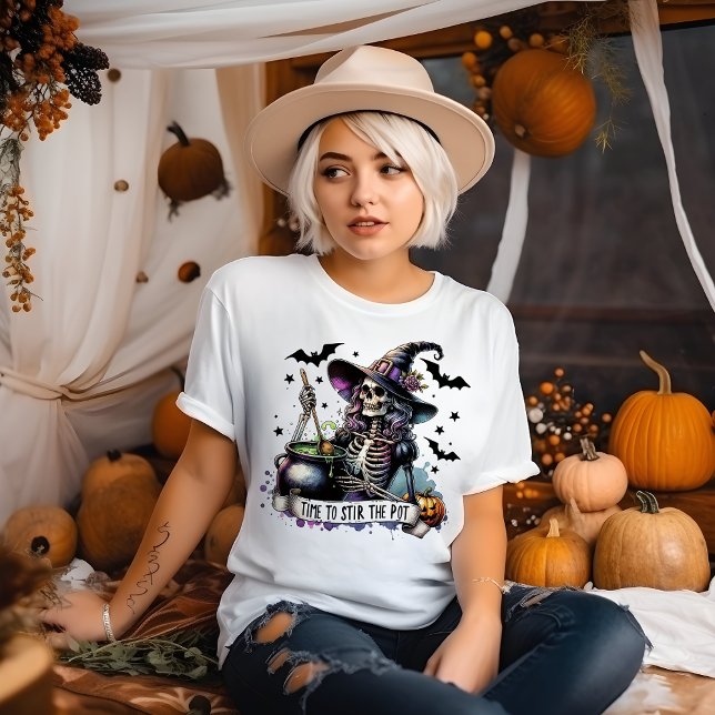 Time to Stir the Pot Halloween T-Shirt (Creator Uploaded)