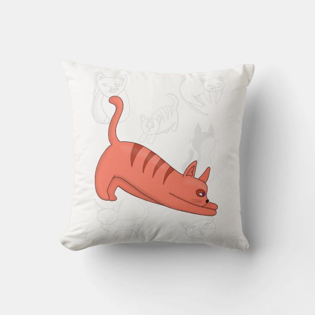 Time to Stretch Duvet Cover Cushion (Front)