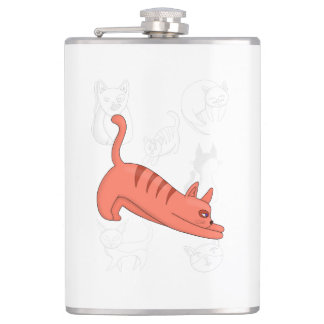 Time to Stretch Two-Tone Coffee Mug Hip Flask