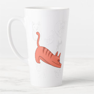 Time to Stretch Two-Tone Coffee Mug Teapot