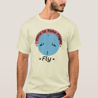 "Time to Take Flight Logo" T-Shirt