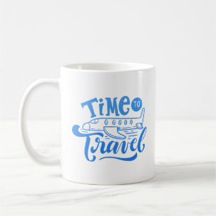 time to travel coffee mug