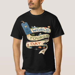 Time To Travel Luggage Tag Adventure Design T-Shirt