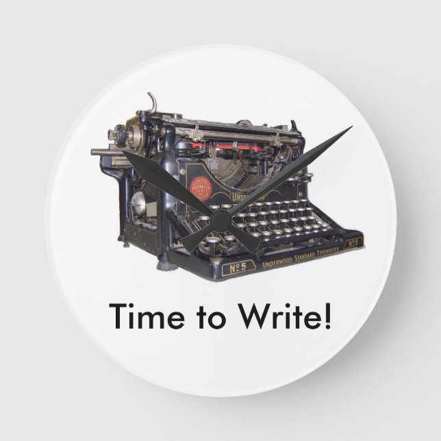 Time to Write Clock (Front)