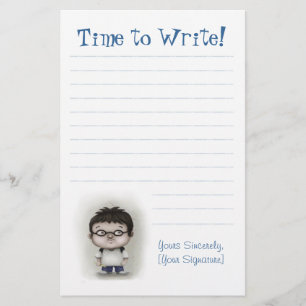 Time to Write Stationery