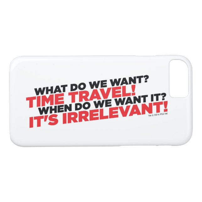 Time Travel Case-Mate iPhone Case (Back (Horizontal))