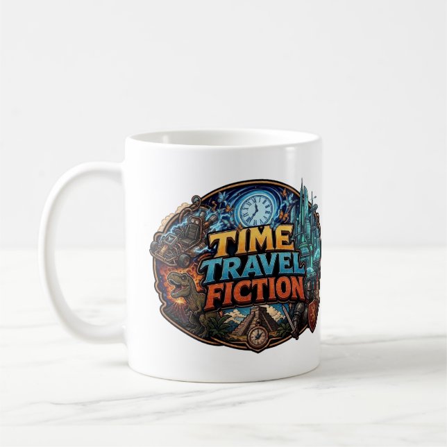 Time Travel Fiction Coffee Mug (Left)
