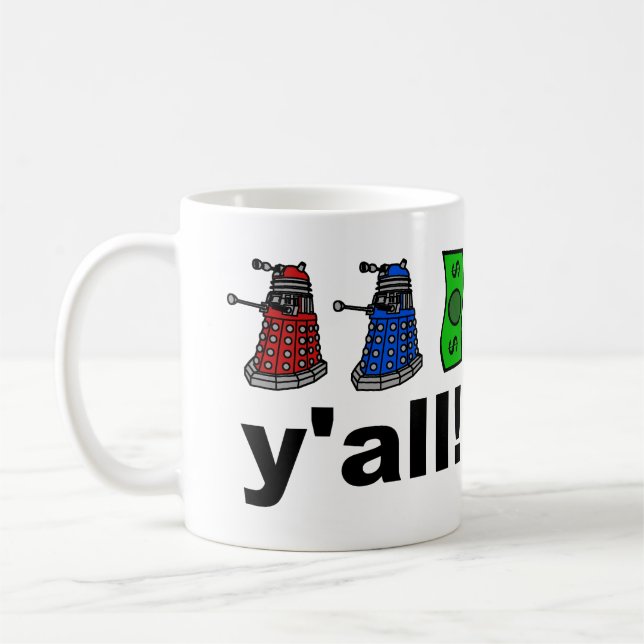Time Travel Funny Geek Nerd Humour Mug (Left)