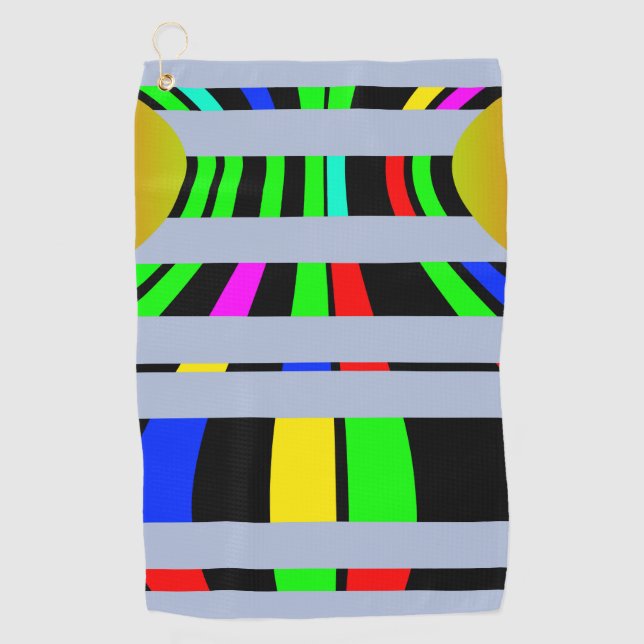 Time travel golf towel (Front)
