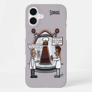 Time Travel iPhone 16 Plus Case