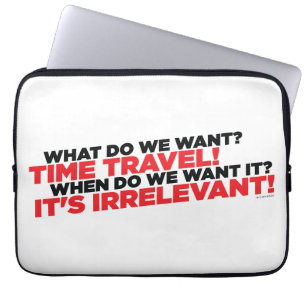 Time Travel Laptop Sleeve
