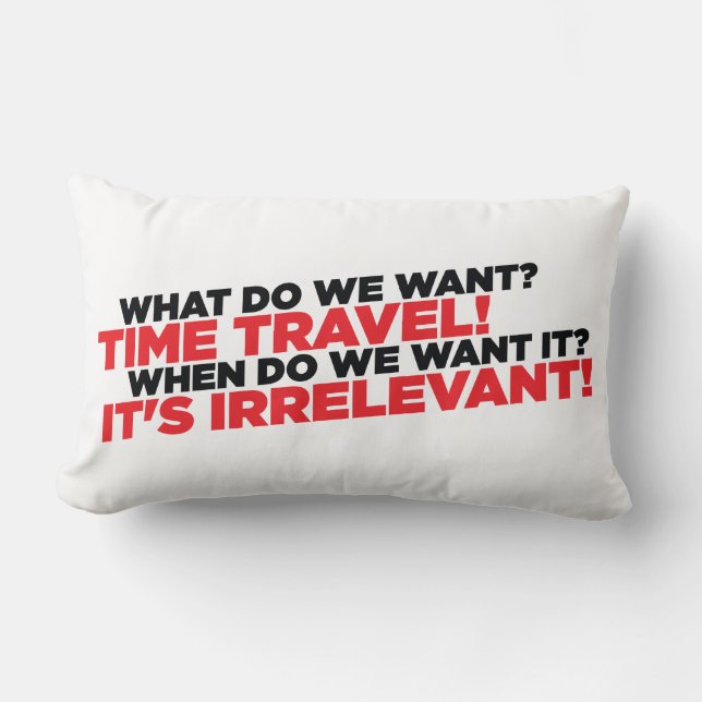 Time Travel Lumbar Cushion (Front)