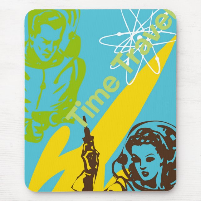 Time Travel Mouse Pad (Front)