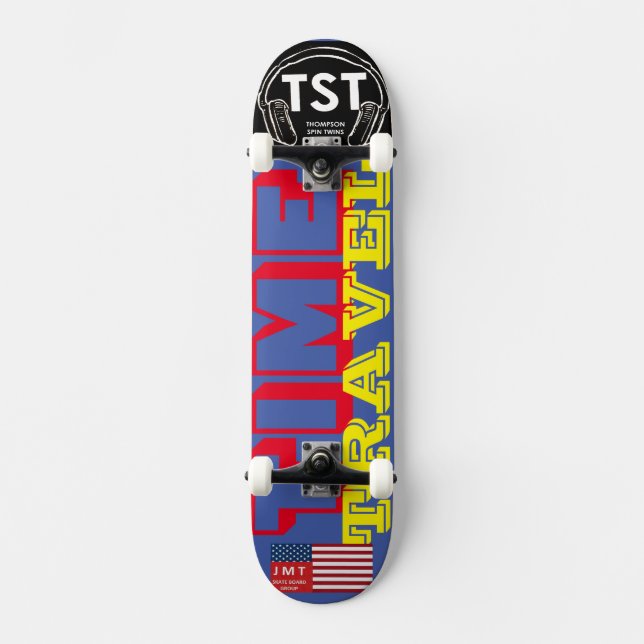 TIME TRAVEL OFFICIAL JMT Skateboard (Front)