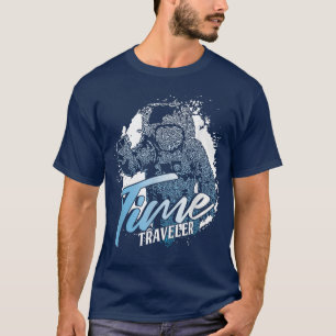 Time Travel Space Astronaut Traveller Teleportatio T-Shirt