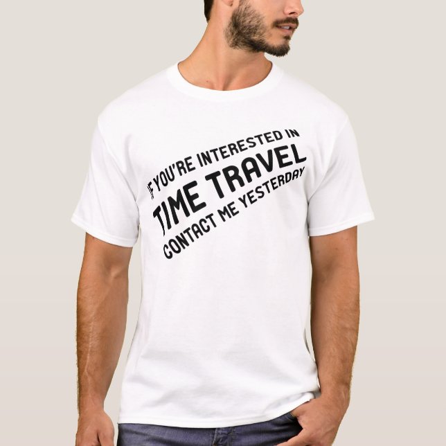 Time Travel T-Shirt (Front)