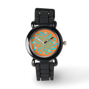 Time Travelers Cool Kids Watch in Orange