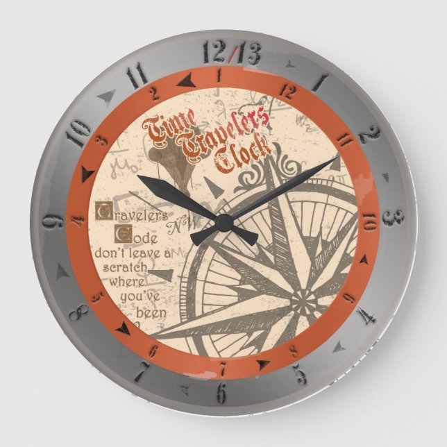 time traveller clock (Front)