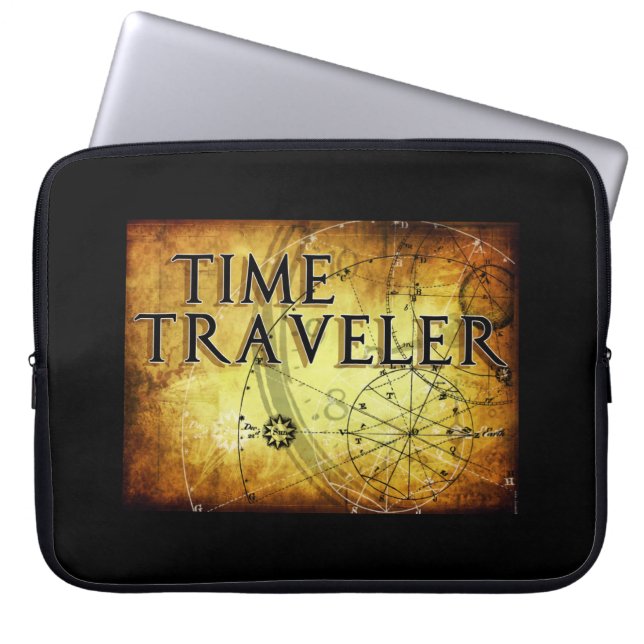 Time Traveller Laptop Sleeve (Front)