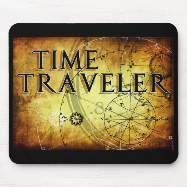 Time Traveller  Mouse Pad (Front)