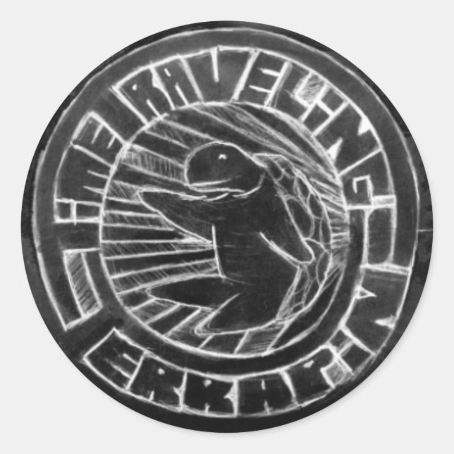 time travelling terrapin sticker (Front)