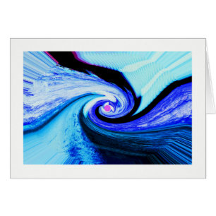 Time tunnel art card