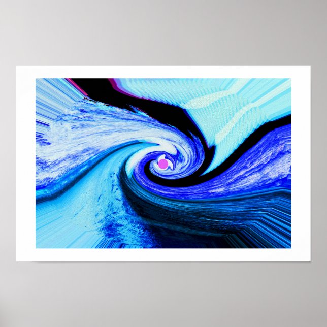 Time tunnel art poster (Front)