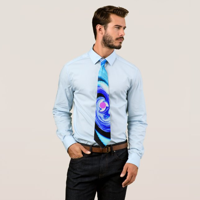 Time tunnel tie (In Situ)