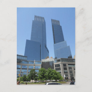 Time Warner Centre Columbus Circle New York City Postcard