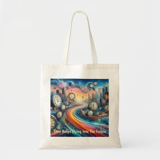 Time Warp Road Trip Tote Bag (Front)