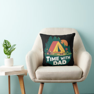 Time With Dad - Father's Day Cushion