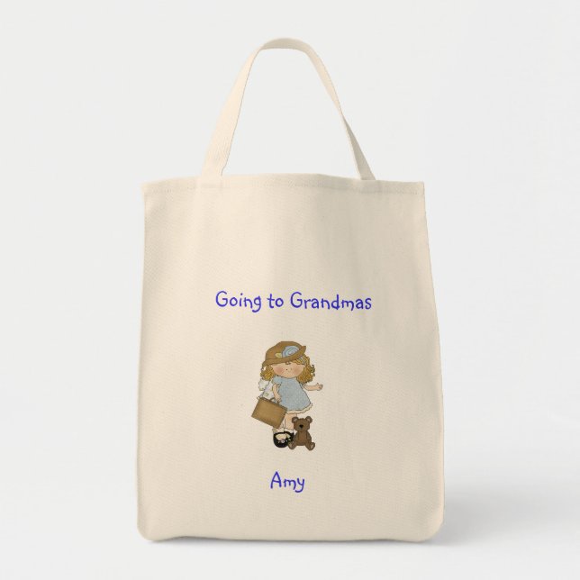 Time with Grandma Tote Bag (Front)