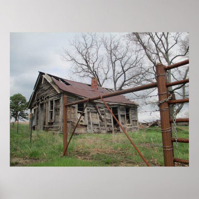 "TIME WORN" by Cr Sinclair Poster (Front)