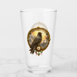 Timekeeper Raven – Gothic Clockwork  Glass