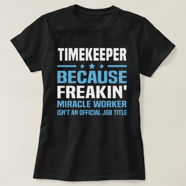 Timekeeper T-Shirt (Design Front)