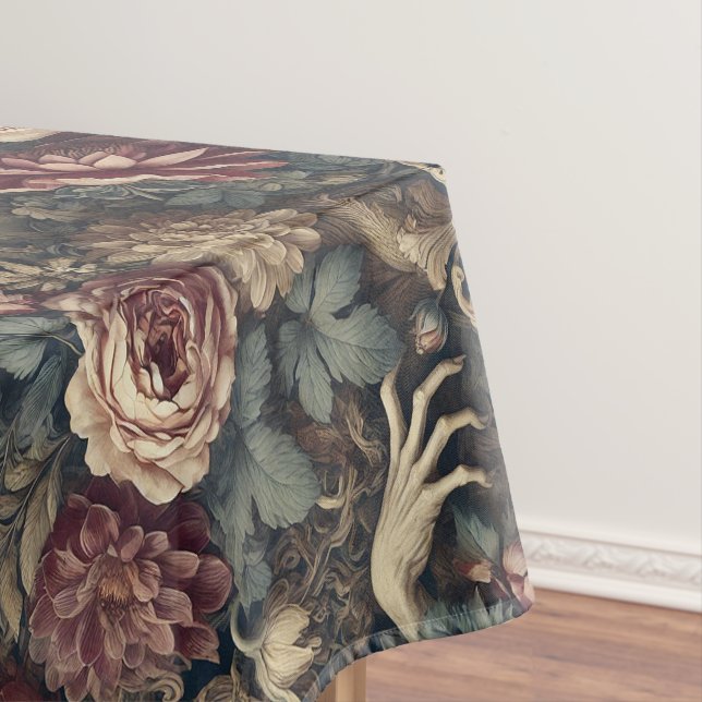 Timelapse – Gothic Large Pattern Tablecloth (In Situ)