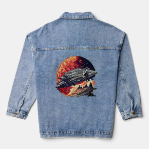 Timeless Adventure: Steampunk Odyssey Denim Jacket