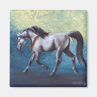 Timeless Arabian horse magnet