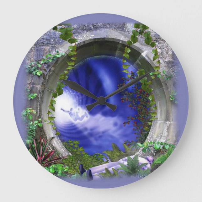 Timeless Astral world Large Clock (Front)