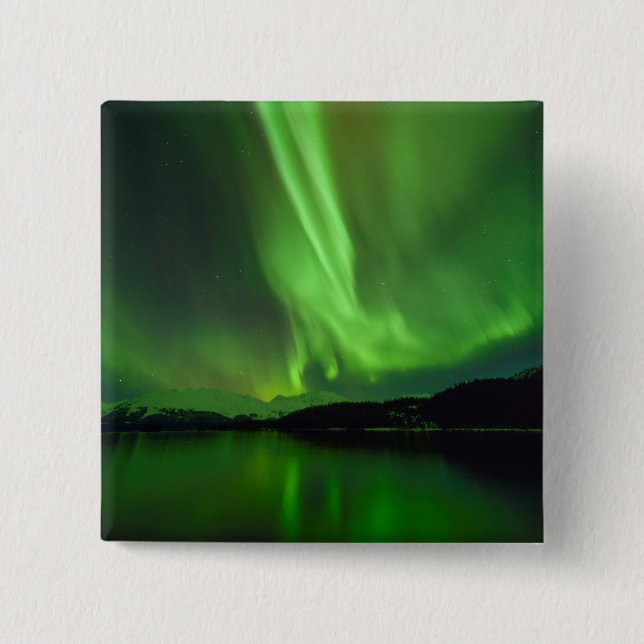 Timeless Aurora 15 Cm Square Badge (Front)