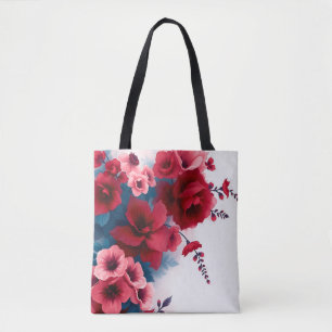 Timeless Beauty: Flowers in Full Bloom 🌸✨ Tote Bag
